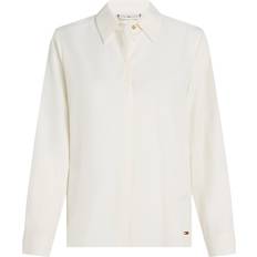 Herre - Viskose Bluser Tommy Hilfiger Bluse - Lysebeige