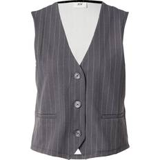 XS Puvut JdY Waistcoat - Dark Grey Pinstripes