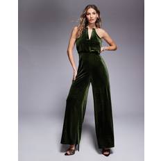 River Island Jumpsuits & Overaller River Island Jumpsuit - Sammet Grön/a