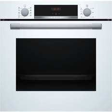 Bosch Serie 4 Inbyggnadsugn HBA534BW3 Vit, Rostfritt stål
