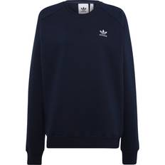 adidas Sweatshirt Med Trekløver - Marineblå