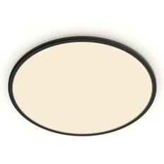 Philips super slim plafond Philips Super Slim Black Loftplafond ∅ 43cm