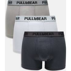 Pull&Bear Undertøj Pull&Bear Boksershorts Med Logo - Basalgrå/Greige/Lysegrå