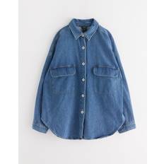 Denim/Jeanstyg - Herr Skjortor Lindex Oversized Jeansskjorta