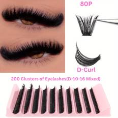 Makeup Temu False Eyelash Super Large Capacity - Single