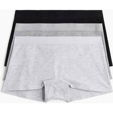 Men's Underwear H&M Cotton Boxer Briefs - Gray