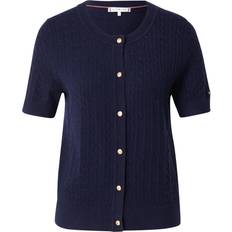 Lana - Uomo Cardigan Tommy Hilfiger Di Lana Cardigan - Navy