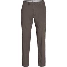 Chinos - Marrón Pantalones Jack & Jones Pantalón Chino JPSTKane JJDave Marrón Oscuro