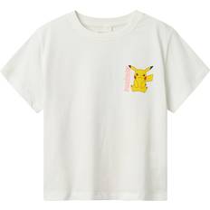 146/152 - Drenge T-shirts Name It NKFDyppi Pokemon T-Shirt - Himmelblå/Gul/Lyserød/Hvid