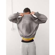 Weekday Liam Oversized Sweatshirt - Wash Grey