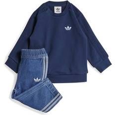 adidas Originals Infant Boys' Denim Crew Set - Blue