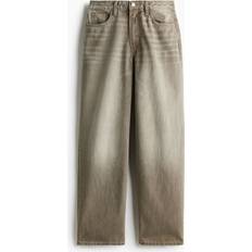 H&M Baggy High Jeans - Grau
