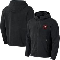 Fanatics Men's Black Tampa Bay Buccaneers Sherpa Full-Zip Hoodie Black