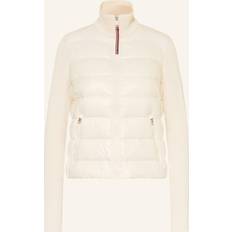 Tommy Hilfiger White Outerwear Tommy Hilfiger Contrast Sleeve Down Jacket