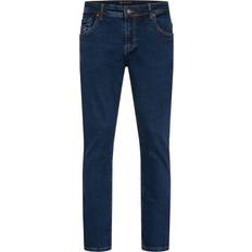 Calvin Klein Bukser & Shorts Calvin Klein Slim Tapered Jeans - Dark Blue