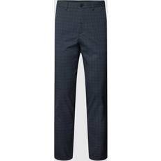 Matinique Chinos Hosen Matinique Maliam Pant mit Glencheck-Muster - Hellgrau