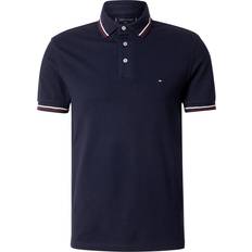 Tommy Hilfiger Hvid Polotrøjer Tommy Hilfiger Tipped Slim Fit Polo