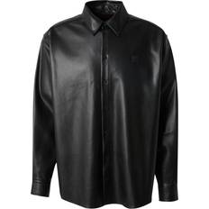 Mies - Nahka Paidat HUGO Oversized Fit Shirt - Faux Leather