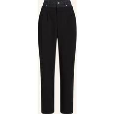 Jersey Pantalons & Other Stories Pantalon Noir