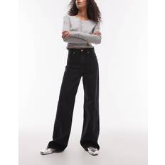 Arket Women Trousers & Shorts Arket Lupine High Rise Wide Leg Jeans - Washed Black