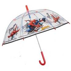 Transparent Paraplyer Spider-Man Transparent Fiberglas Barnparaply - 74 cm