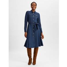 More & More Jeanskleid Blue Denim