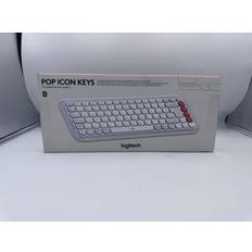 Tangentbord Logitech Icon Keys KB Rose UK INTNL-973