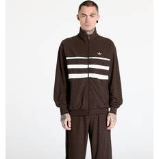 Ternede Sweatere adidas Originals Træningsjakke Med Monogramlogo - Brun