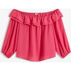 Recycled Fabric Blouses Bonprix Off-The-Shoulder Blouse - Pink