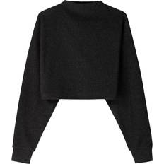 Bershka Sweatere Bershka Højhalset Top - Mørkegrå