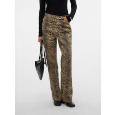 Kläder Vero Moda Låg Midja Rak Passform Jeans - Nomad
