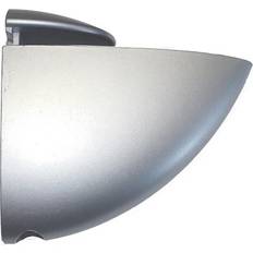 Silver Shelves Micel SP04 Silver Zamak Shelf Brackets 75 x 65 mm Shelving System