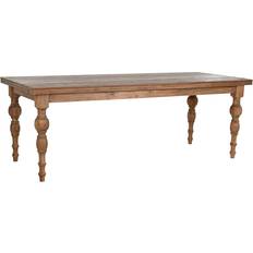 Teak Esstische Home ESPRIT Teakholz 220 x 90 x 78 cm Esstisch