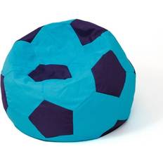 Orange Sittpuffar Go Gift Pouffe Blå Maroon Oxford Fotboll Sittpuff