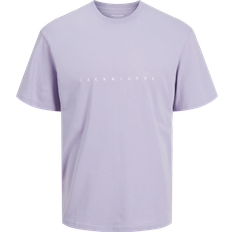 Purple Tops Jack & Jones Logo T-shirt Junior