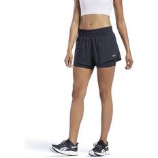 Reebok Women Shorts Reebok Running 2-in-1 Shorts - Black