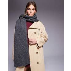 Women Accessories River Island Fluffy Scarf - Grey
