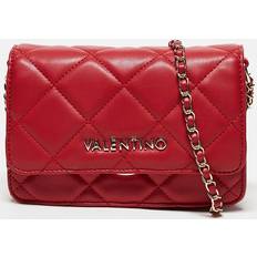 Valentino Bags Ocarina Quilted Crossbody Bag - Red