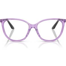 Emporio Armani Unisex Glasses Emporio Armani EA 3249U Shiny Transparent Violet