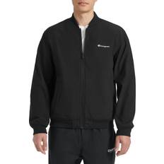 Champion Jackets Champion Softshell Varsity Bomber Jacket - Black