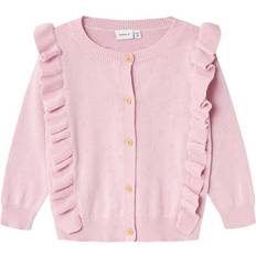 Fille - M Cardigans Name It NMFSomine Cardigan - Rose