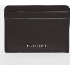 River Island Leather Cardholder - Dark Brown