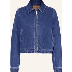 Calvin Klein Cotton Outerwear Calvin Klein Zip Up Denim Jacket
