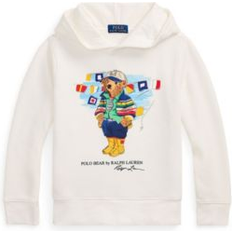 Children's Clothing Polo Ralph Lauren Boy's Polo Bear Fleece Hoodie - Paper White