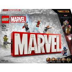 LEGO Superhelden Spielzeuge LEGO Marvel Logo & Minifiguren 76313