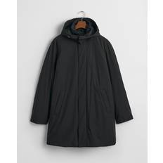 Gant Coats Gant Manteau Col Montant - Noir