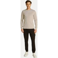 Shirts Calvin Klein Jeans Long Sleeve Waffle T-shirt - Grey