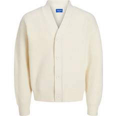 Herren - Weiß Cardigans Jack & Jones Jordash Cardigan mit Modell Offwhite