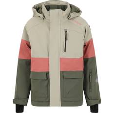 Children's Ski Jacket Taylora W-PRO 15000 - Marron