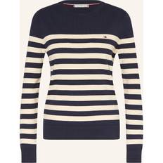 XXS Pullover Tommy Hilfiger Pullover - Dunkelblau/Beige